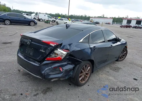 2020 Honda Civic Ex из США, поврежденный, VIN 19XFC1F31LE017538